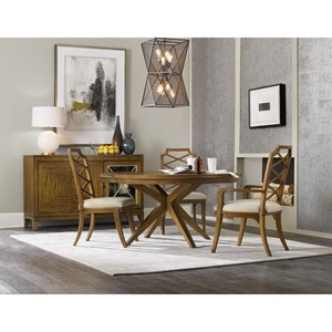 Hooker Furniture Retropolitan Casual Dining Room Group